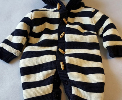 Knit Winter Sherpa Baby Toddler Infant Romper - Just Kidding Store