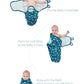 Easy Swaddle Wrap Set - Soft Baby Cocoon - Just Kidding Store