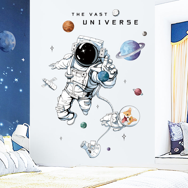 Space Travel Wall Decals - Just Kidding Store