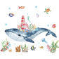 Undersea Whale Wall Stickers - Just Kidding Store