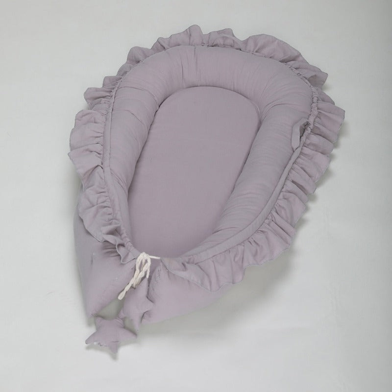 Ruffle Baby Nest - Portable Cocoon - Just Kidding Store