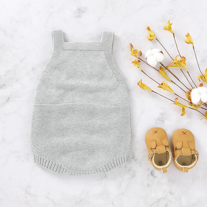 Lion Cotton Knitted Overall - Just Kidding Store