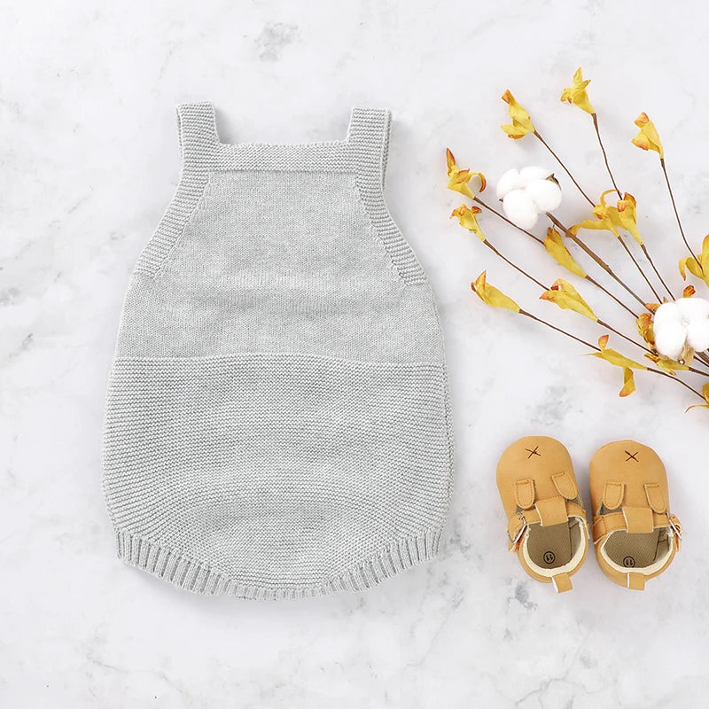 Lion Cotton Knitted Overall - Just Kidding Store