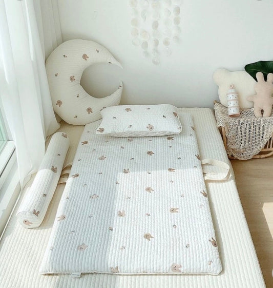Embroidered Quilted Nap Mat