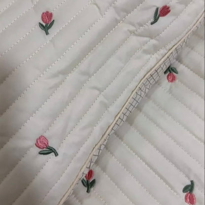 Embroidered Quilted Nap Mat