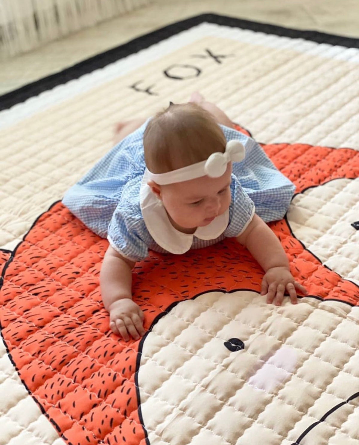 Oversized Play Mat - Quilted Anti Skid Carpet