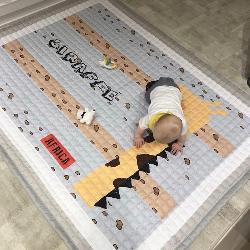 Oversized Play Mat - Quilted Anti Skid Carpet