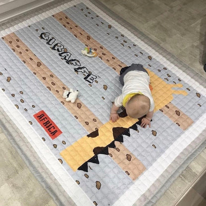 Oversized Play Mat - Quilted Anti Skid Carpet