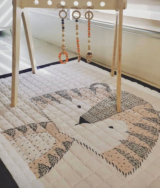 Oversized Play Mat - Quilted Anti Skid Carpet - Just Kidding Store
