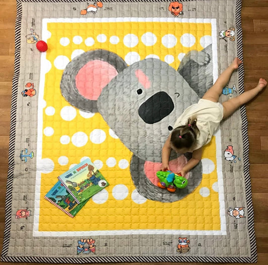Koala Play Mat - Quilted Anti Skid Carpet