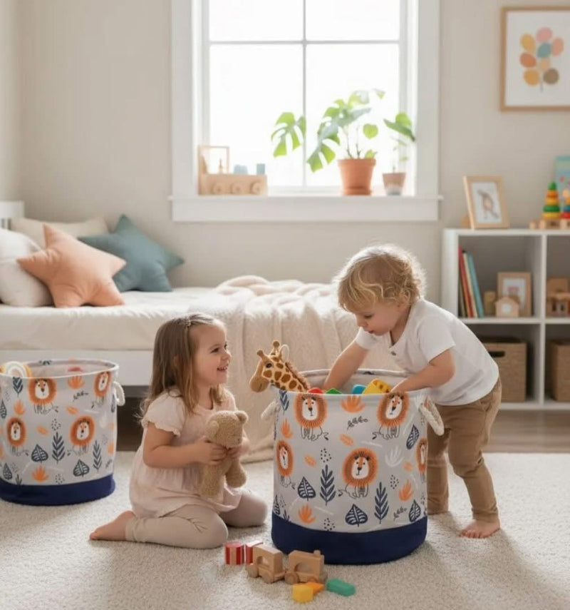 Lion's Mane Storage Bins - Just Kidding Store