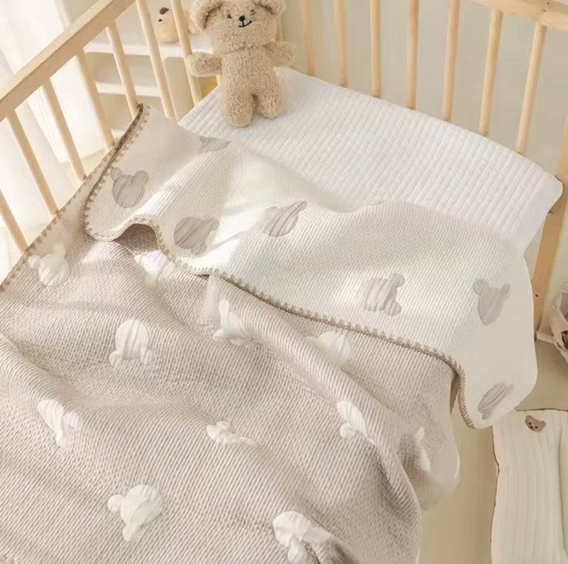 DreamSoft Reversible Cotton Blanket - Just Kidding Store