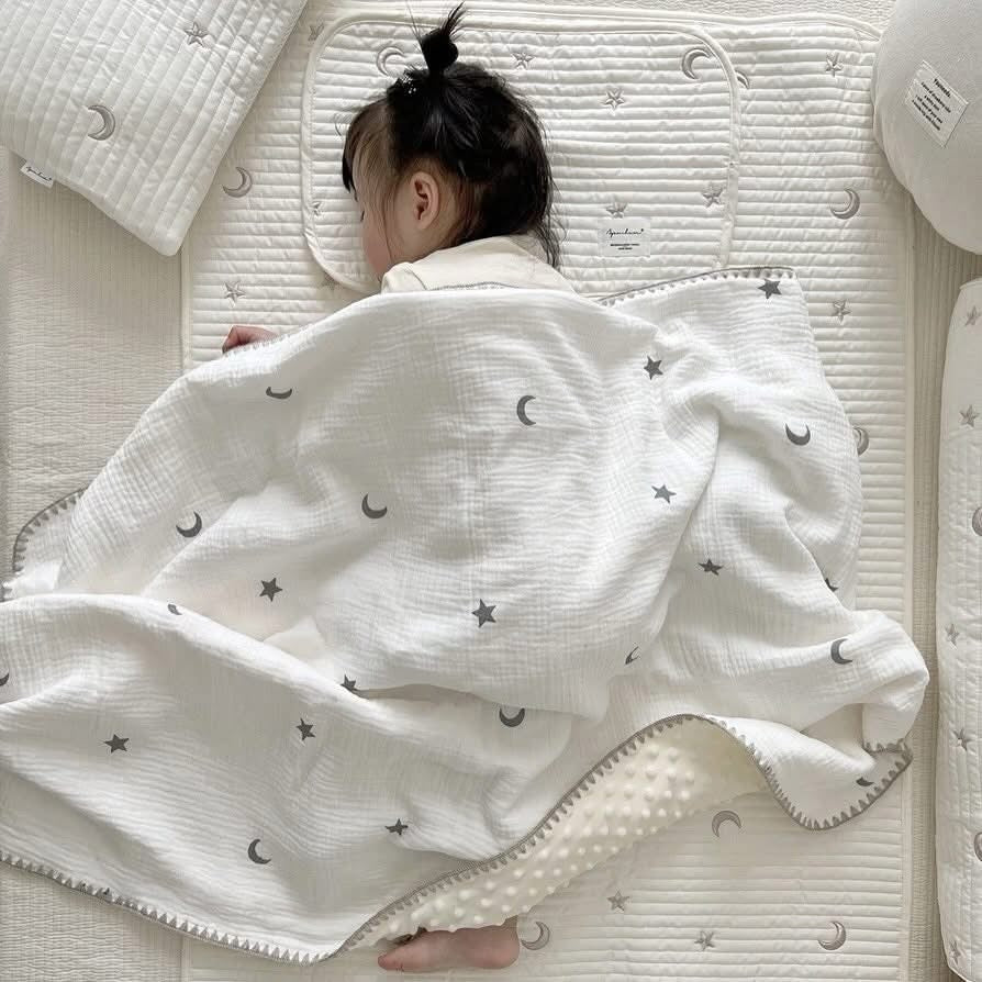 Embroidered Soft Microfiber Blanket
