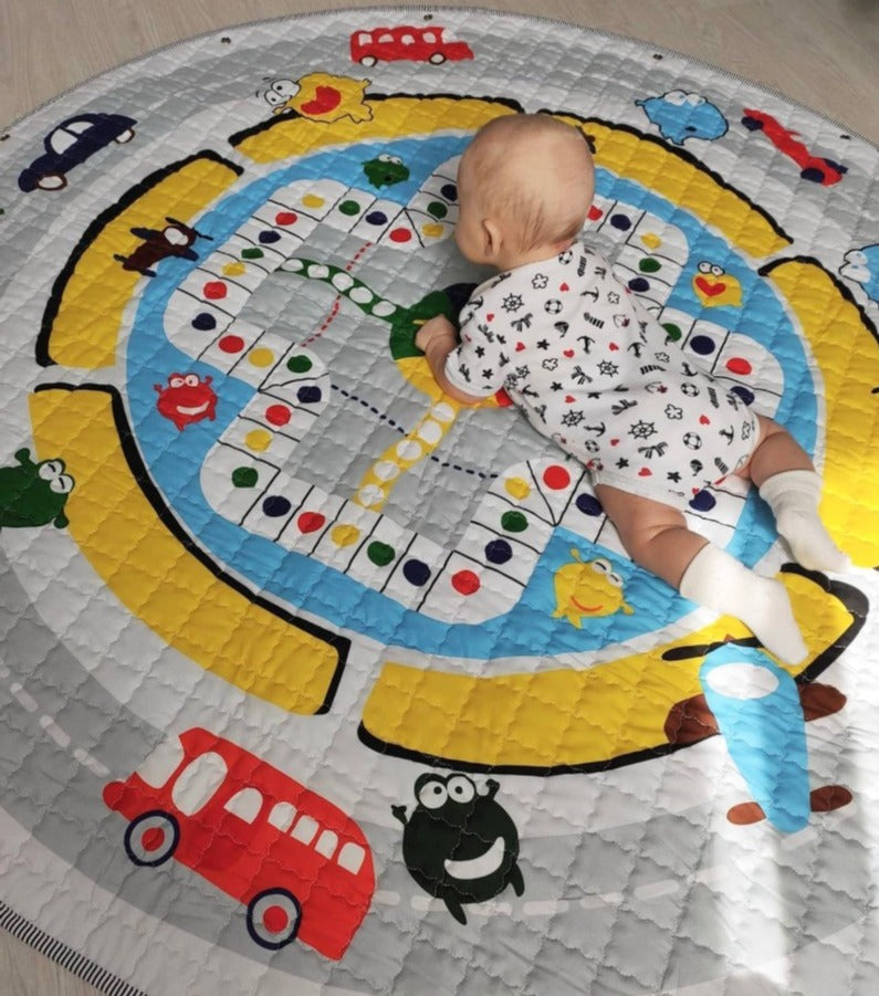 Cars and Planes Antslip Kids Mat Storage Pouch - Just Kidding Store