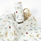2 Layers Bamboo Cotton Muslin Swaddle Blankets