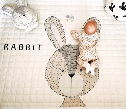 Oversized Play Mat - Quilted Anti Skid Carpet