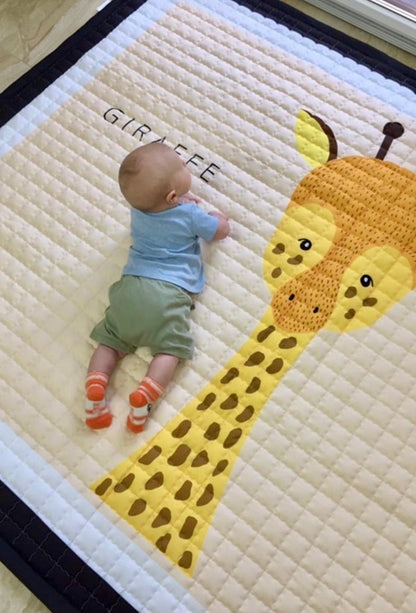 Oversized Kids Play Mat - Quilted Anti Skid Carpet - Just Kidding Store
