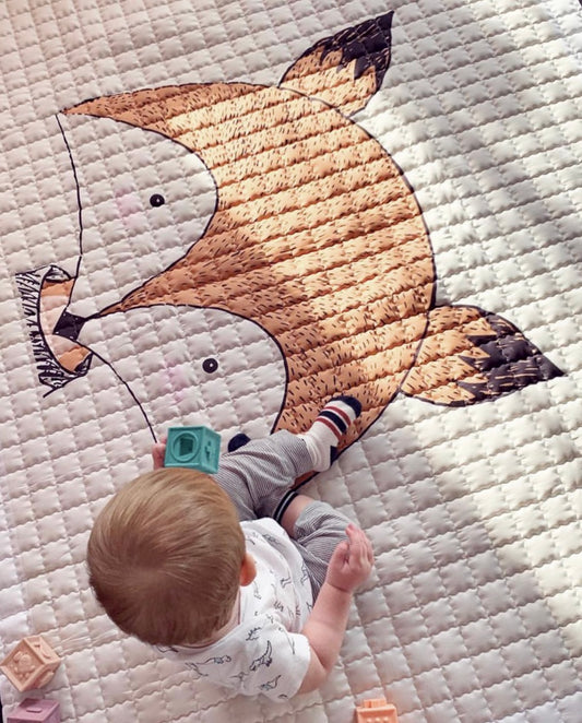 Oversized Play Mat - Quilted Anti Skid Carpet