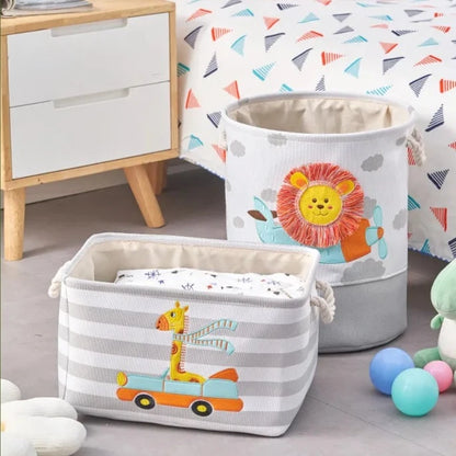 Lion Storage Basket - Toys Organizer - Just Kidding Store
