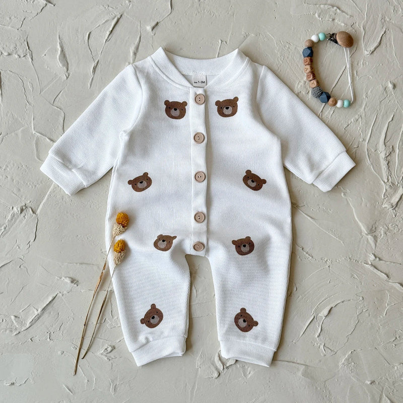 Snuggle Bear Romper - Just Kidding Store