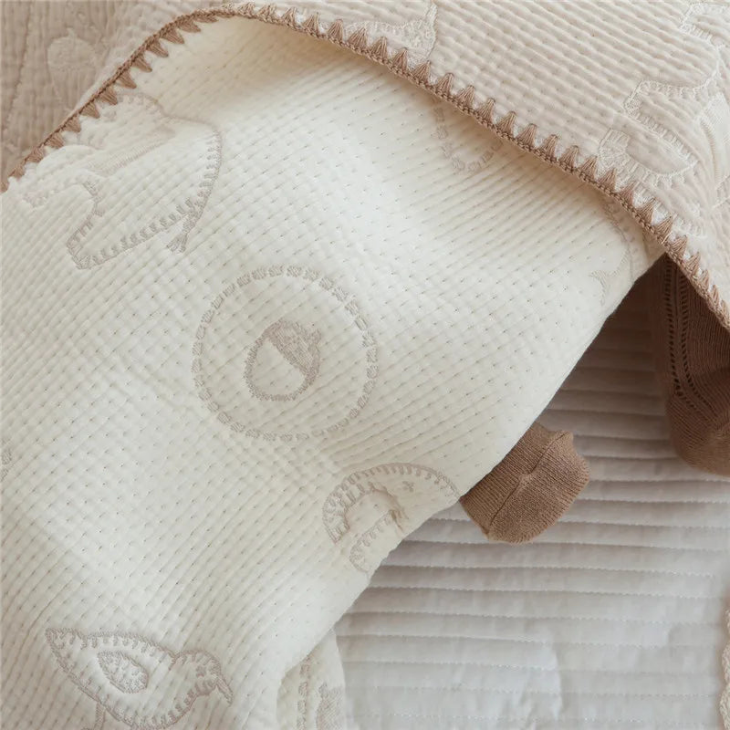 DreamSoft Reversible Cotton Blanket - Just Kidding Store