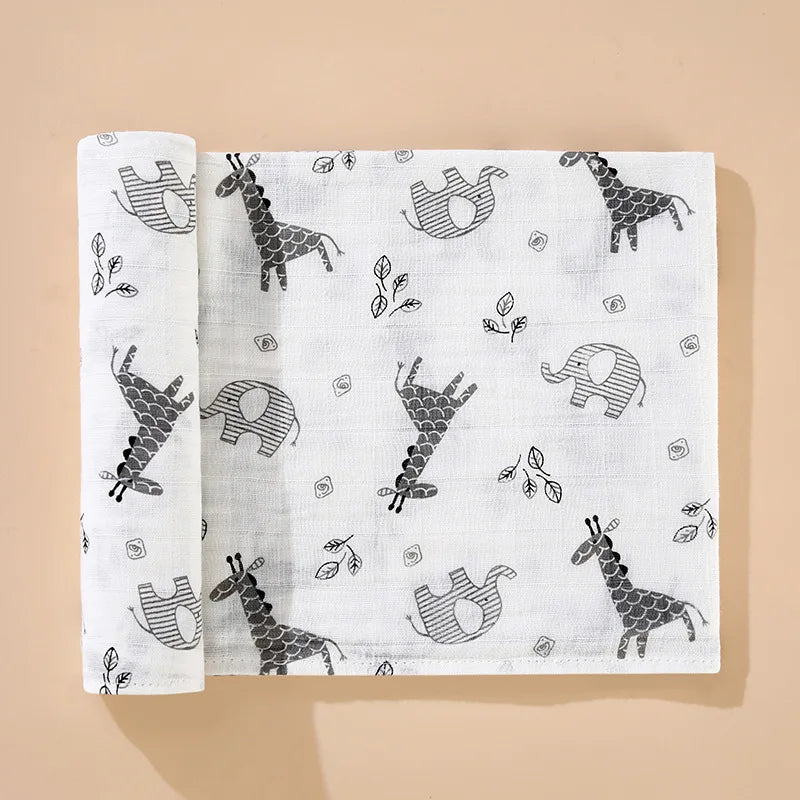 Muslin Blanket - 2 Layers Cotton Swaddle