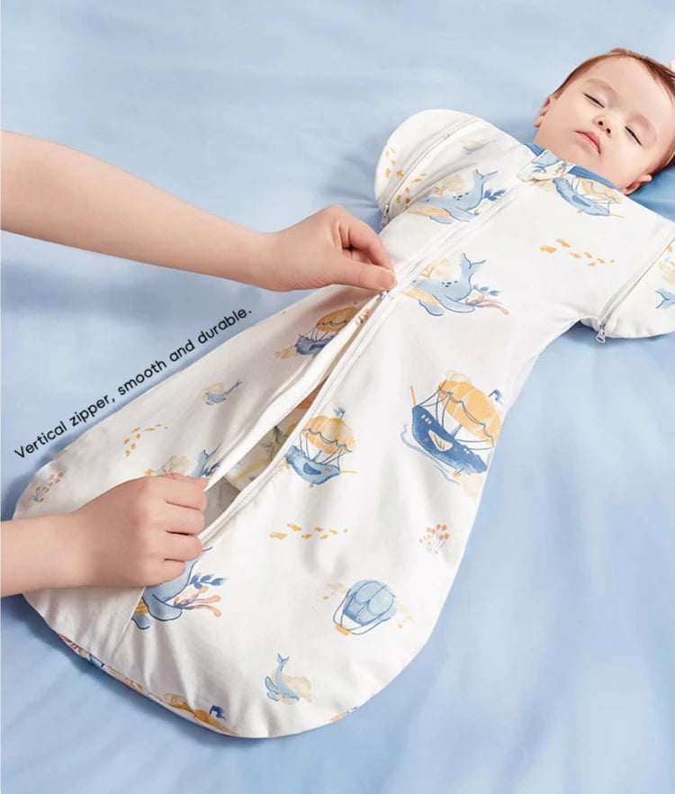 Pink Bunny Baby Sleeping Bag - Swaddle Sleep Sack - Just Kidding Store