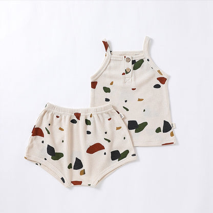 Boho Vibes Summer Baby Infant Childrens Set - Just Kidding Store 