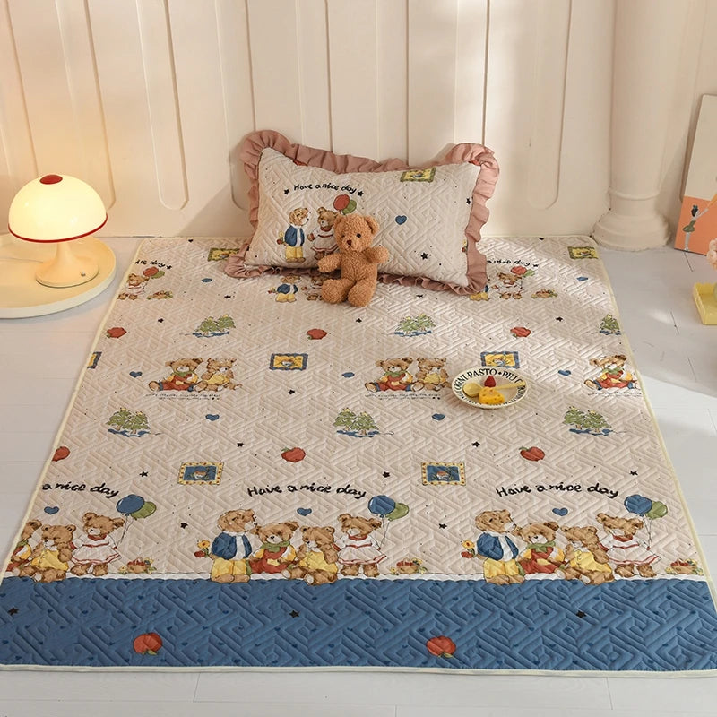 Oversized Play Mat - Anti Skid Quilted Crawling Mat - Just Kidding Store