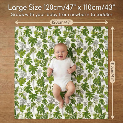 Muslin Blanket - 2 Layers Cotton Swaddle