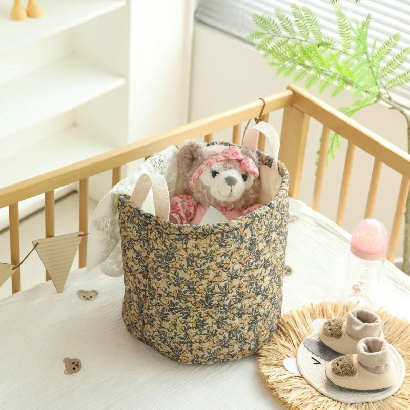 Quilted Storage Baskets - Just Kidding Store