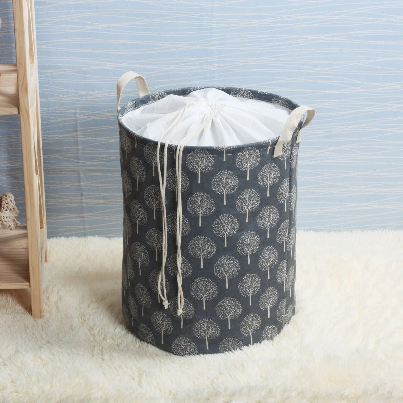 Woodland Hamper Bag - Clothes Storage Basket - Just Kidding Store