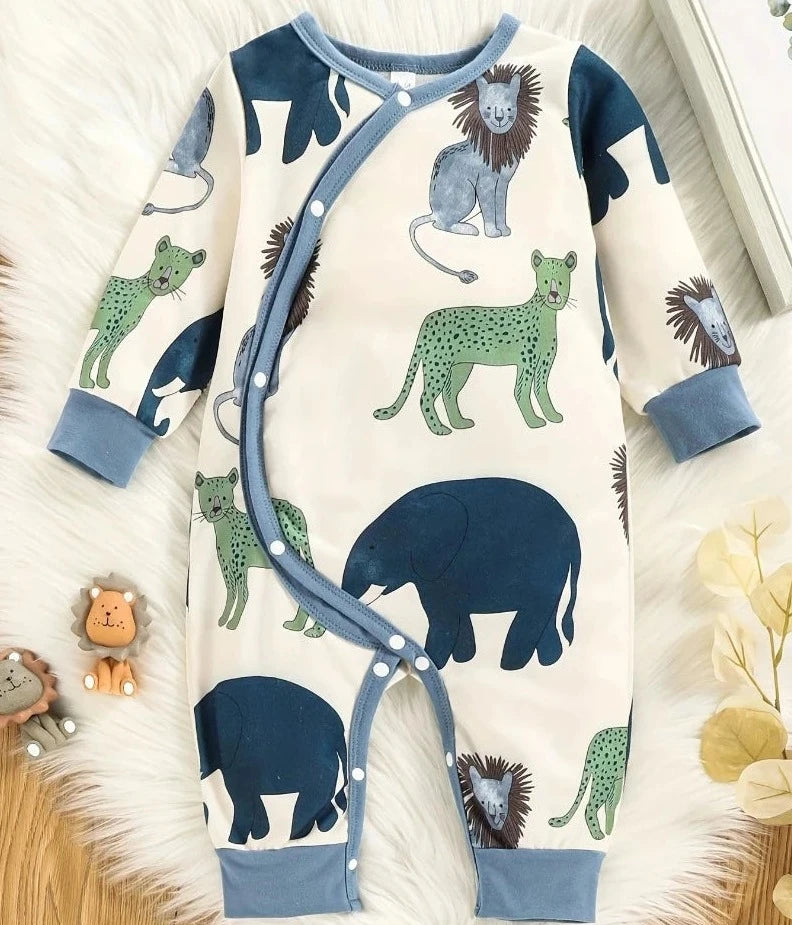 Safari Baby Toddler Infant Romper - Just Kidding Store