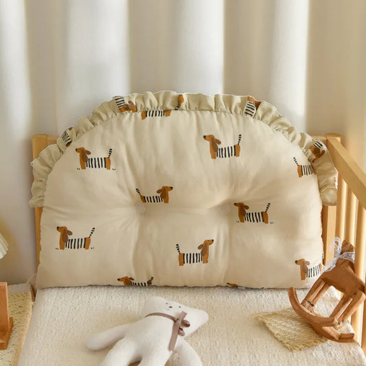 Frill Bed Bumper - Backrest Pillow - Just Kidding Store