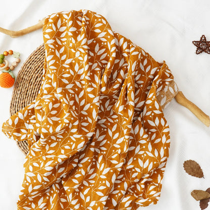 Muslin Blanket - 2 Layers Cotton Swaddle - Just Kidding Store