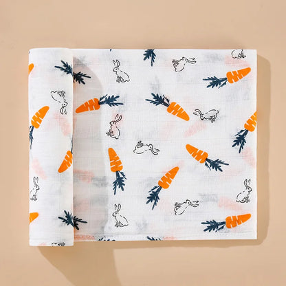 Muslin Blanket - 2 Layers Cotton Swaddle