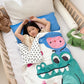 Kids Sleeping Bag With Pillow - Sleeping Envelope - Just Kidding Store