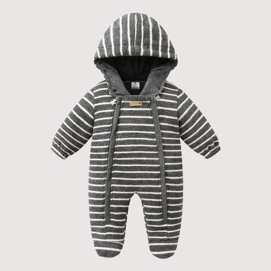 Winter Hooded Baby Toddler Jumpsuit - Just Kidding Store