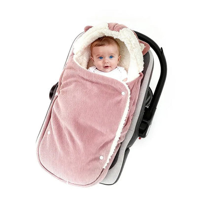 Corduroy Sherpa Stroller Carrier Bassinet Footmuff - Just Kidding Store