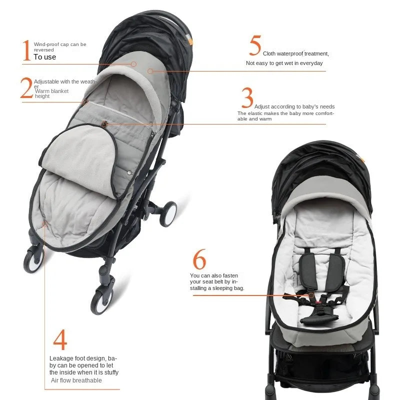 Lumi Comfort Universal Stroller Footmuff - Just Kidding Store