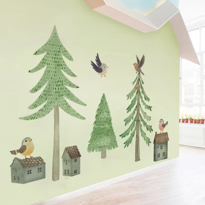 Nordic Forest Wall Decal - Just Kidding Store