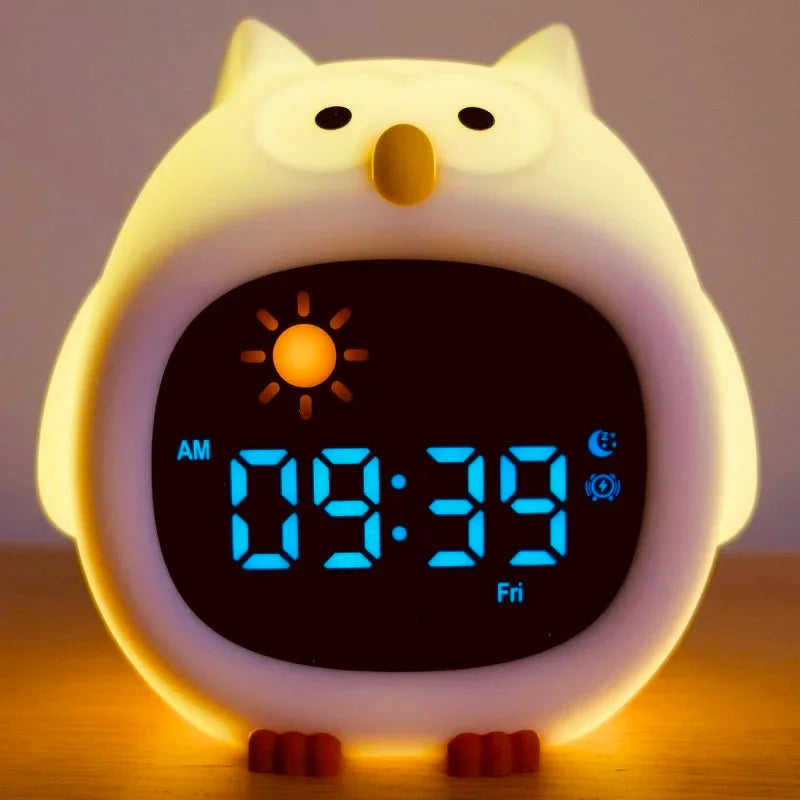 Alarm Clock Touch Control Night Light - Just Kidding Store