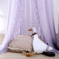 Pom Pom Bed Canopy - Fairy Hung Dome - Just Kidding Store