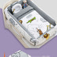 Baby Nest - Portable High Border Infant Crib - Just Kidding Store