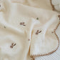 Embroidered Muslin Swaddle -  Baby Blanket - Just Kidding Store