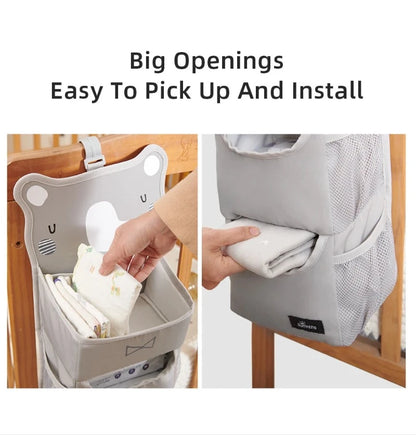 Crib Hanging Storage - Multi Functional Organizer - Just Kidding Store
