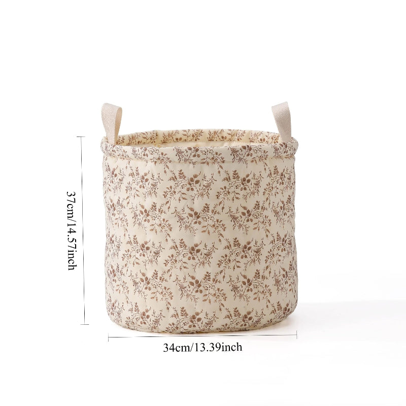 Quilted Storage Baskets - Just Kidding Store