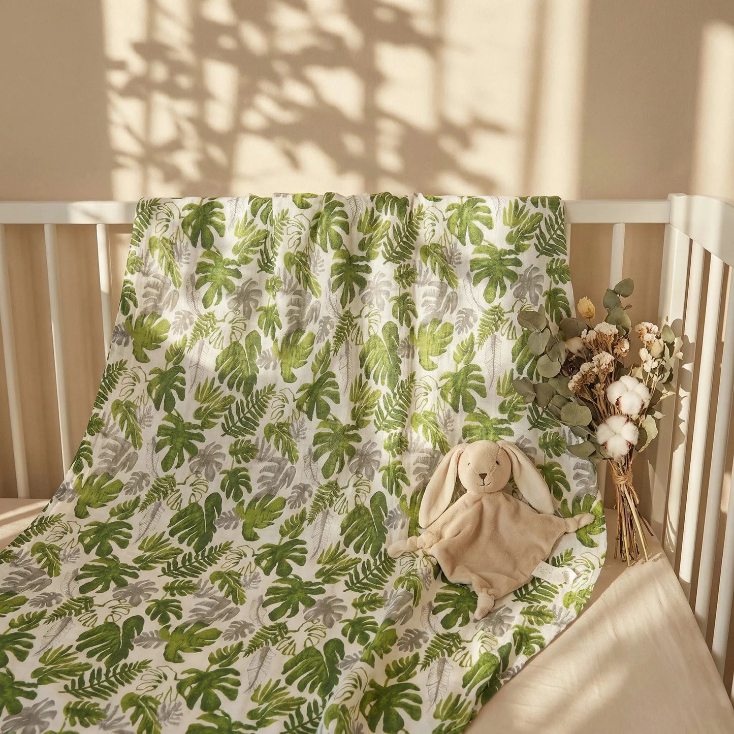 Muslin Blanket - 2 Layers Cotton Swaddle