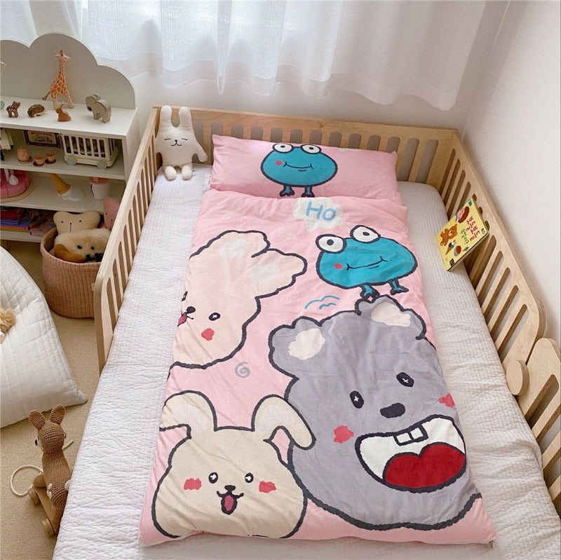 Kids Sleeping Bag With Pillow - Sleeping Envelope - Just Kidding Store