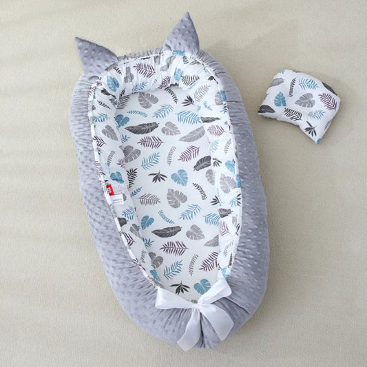 Cozy Nest – Soft Newborn Lounger - Just Kidding Store